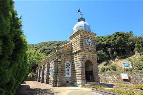 頭ヶ島天主堂　写真提供：(一社）長崎県観光連盟